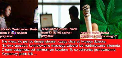 Keylogger XP, keyloger, dziecko w sieci