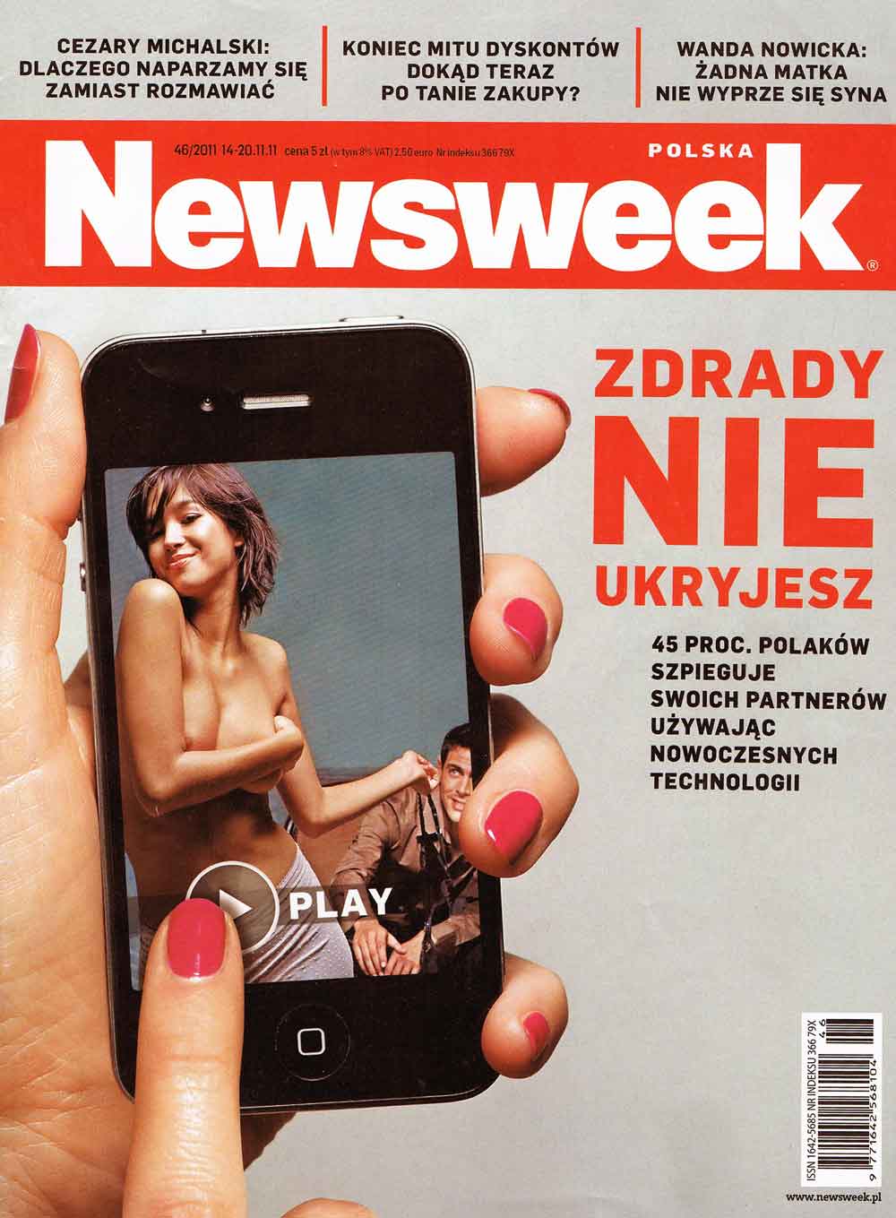 Strona tytułowa Newsweek Polska